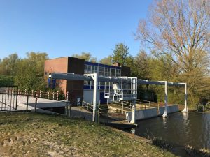 Situatie gemaal voor ombouw